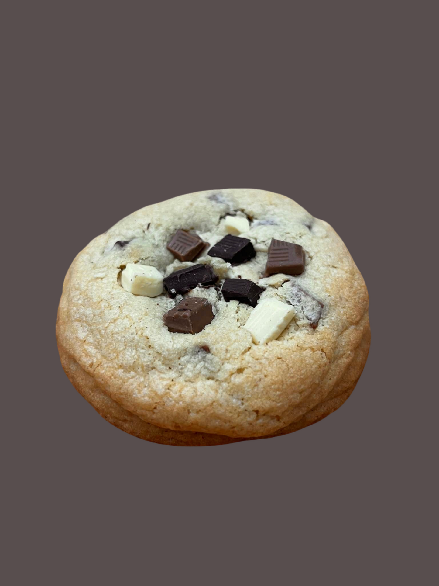 Cookie gourmand aux 3 chocolats